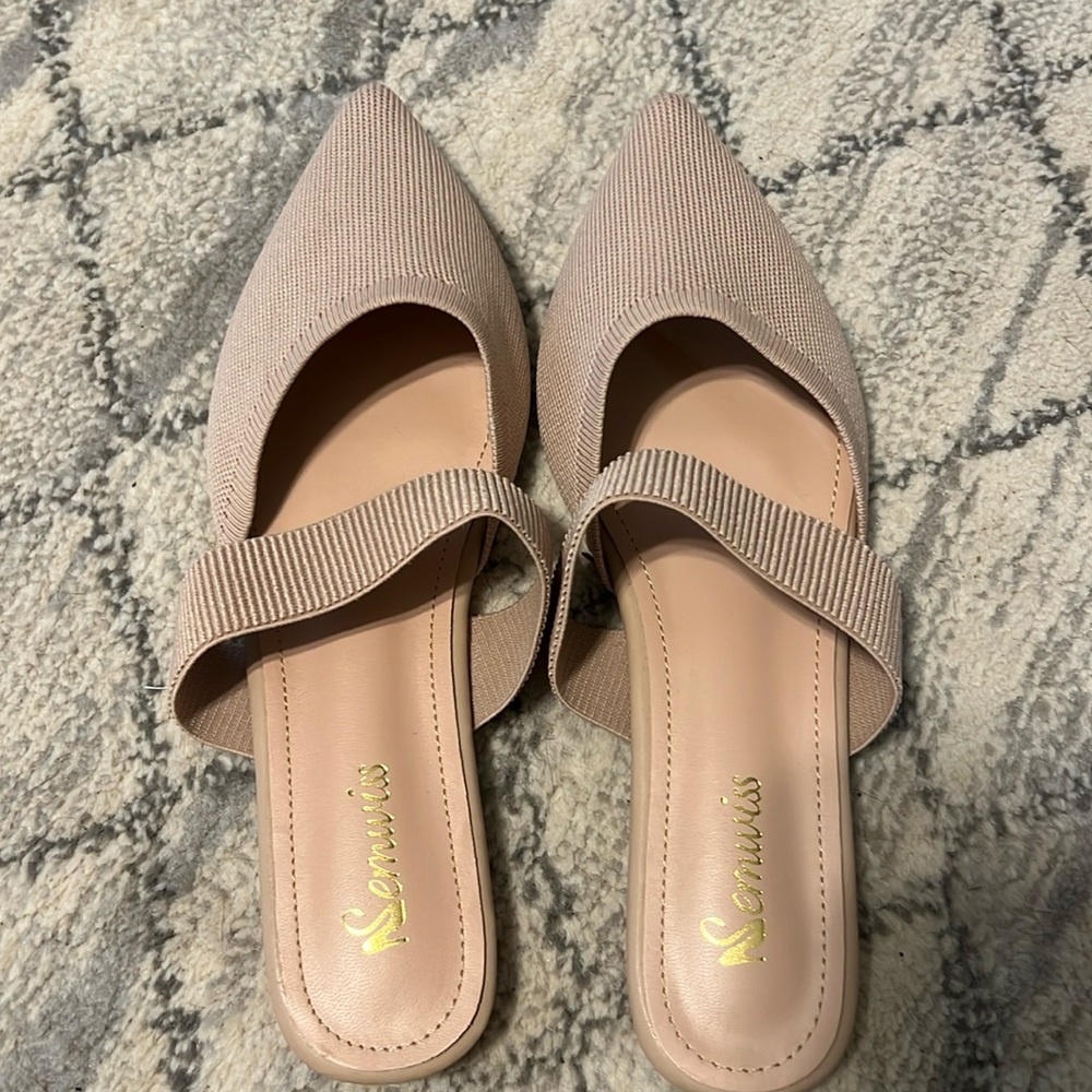 Pointed Toe Mules